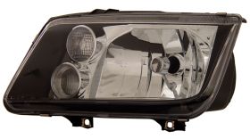1999-2005 VW Jetta IV Black Euro Headlights - 02-AZ-VJ99-B