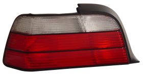 1992-1998 BMW 3 Series E36 2dr Red / Clear Euro Taillights - 03-B39298TLR2D