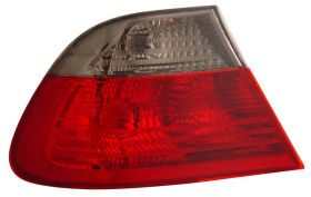 1999-2001 BMW 3 Series E46 2DR Coupe Red / Smoke Euro Taillights 4pc - 03-B39901TLRC2DSM-4P