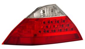 2006-2007 Honda Accord 4dr Red / Clear Euro Taillights - 03-HA2006TLED4D