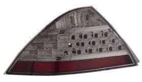 2006-2007 Honda Accord 4dr Smoke Euro Taillights - 03-HA2006TLED4DSM
