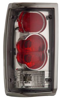 1986-1993 Mazda B2000 Chrome Euro Taillights - 03-MB8693TLAG2