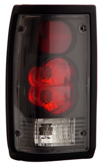 1986-1993 Mazda B2000 JDM Black Euro Taillights - 03-MB8693TLAG2JM