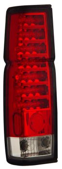 1986-1997 Nissan Hardbody Red / Clear LED Taillights - 03-NH8697TLALED