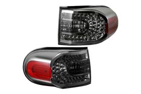 2007-2010 Toyota FJ Cruiser LED Tail Lights Smoke - 03-TF07TLEDSM