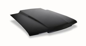1983-1986 Ford Mustang 2.5 inch Cowl Fiberglass Hood - B-26201
