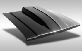 1981-1987 Chevy C10 Truck 4 inch Cowl Fiberglass Hood - B-46204