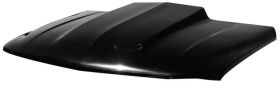 2000-2006 GMC Yukon & XL 3 inch Cowl Fiberglass Hood - B-49101