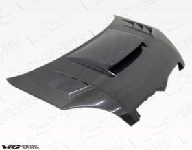 2000-2002 Toyota JDM Echo 4DR Cyber Carbon Fiber Hood by ViS Racing - 00TYECH4DJ