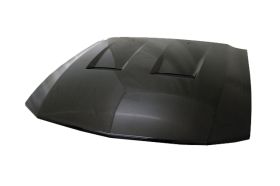 2005-2009 Ford Mustang Heat Extractor Carbon Fiber Hood by ViS Racing - 05FDMUS2