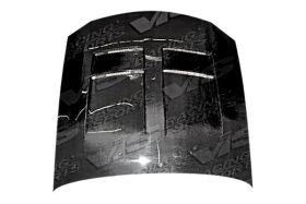2005-2009 Ford Mustang TSW Carbon Fiber Hood by ViS Racing - 05FDMUS2DTSW-010C