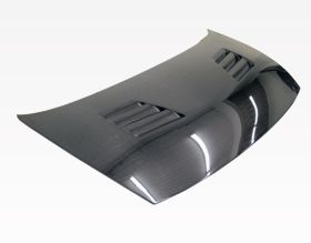 2006-2011 Honda Civic 4DR Techno R Carbon Fiber Hood by ViS Racing - 06HDCVC4DTN