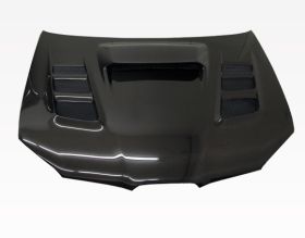 2006-2007 Subaru WRX VRS Carbon Fiber Hood by ViS Racing - 06SBWRX4DVRS-010C