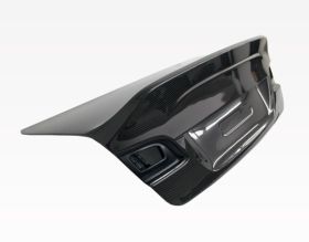 2007-2010 BMW 3-Series E92 2DR ViS AMS Carbon Fiber Trunk - VIS-07BME922DAMS-020C
