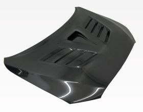 2008-2015 Mitsubishi Lancer VRS Carbon Fiber Hood by ViS Racing - 08MTLAN4DVRS-0