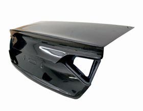 2009-2012 Audi  A4 4DR ViS OEM Carbon Fiber Trunk - VIS-09AUA44DOE-020C