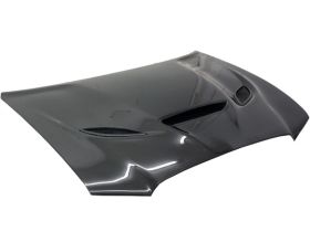 2011-2012 Dodge Charger HellCat Carbon Fiber Hood by ViS Racing -