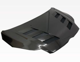 2012-2014 Ford Focus 2DR/4DR ViS Racing AMS Carbon Fiber Hood - VIS-12FDFOC2DAMS-010C