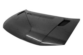 2012 Honda Civic 4DR RVS Carbon Fiber Hood by ViS Racing - 12HDCVC4DRVS-010C