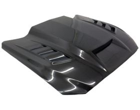 2015-2017 Ford Mustang ViS Terminator Carbon Fiber Hood - VIS-15FDMUS2DTM-010C