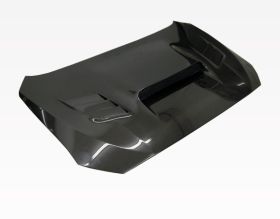2015-2017 Subaru WRX 4DR VRS Carbon Fiber Hood by ViS Racing - 15SBWRX4DVRS-010C
