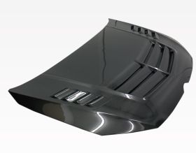 2015-2016 VW Golf VII 2DR/4DR ViS VST Carbon Fiber Hood - VIS-15VWGOF2DVST-010C