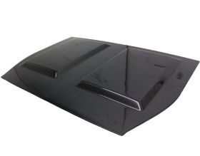 1990-1995 Toyota MR-2 2DR ViS OEM Carbon Fiber Engine Lid - VIS-90TYMR22DOE-021C