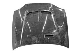1996-1998 Honda Civic 2DR/4DR Monster Carbon Fiber Hood by ViS Racing - 96HDCVC2