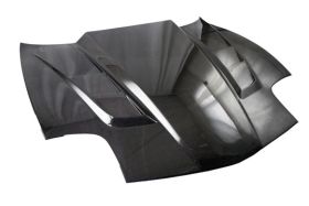 1997-2004 Chevy Corvette C5 SCV Carbon Fiber Hood by ViS Racing - 97CHCOR2DSCV-0