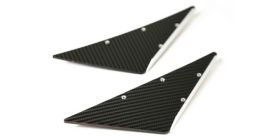 2003-2005 Dodge Neon APR Front Bumper Carbon Fiber Canard Set 