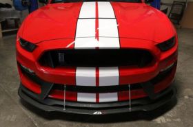 2015-2017 Ford Mustang Shelby GT350 APR Carbon Fiber Front Splitter + Rods