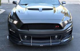 2015-2017 Ford Mustang Roush APR Carbon Fiber Front Splitter + Rods
