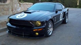 2007-2009 Ford Mustang Shelby GT500 APR Carbon Fiber Front Splitter With Rods