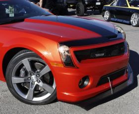 2010-2013 Chevy Camaro SS APR Carbon Fiber Front Splitter With Rods