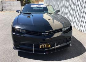 2014-2015 Chevy Camaro V6 APR Carbon Fiber Front Splitter + Rods