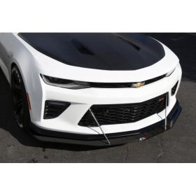 2016-2018 Chevy Camaro SS 1LE APR Carbon Fiber Wind Splitter + Rods - CW-603624