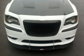 2011-2016 Chrysler 300c SRT APR Carbon Fiber Front Splitter + Rods