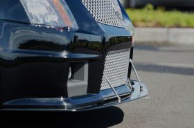 2008-2013 Cadillac CTS-V APR Carbon Fiber Front Splitter With Rods