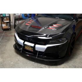 2015-2017 Dodge Charger R/T APR Carbon Fiber Front Splitter + Rods
