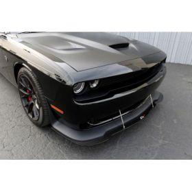 2015-2017 Dodge Challenger HellCat APR Carbon Fiber Front Splitter With Rods