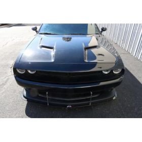 2015-2017 Dodge Challenger Scat-Pack/SRT APR Carbon Fiber Front Splitter With Rods
