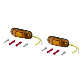 2007-2017 Jeep Wrangler Aries Fender Flare LED Side Markers Unlimited Sahara - 1500240