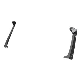 1997-2001 Jeep Wrangler Aries Black Roof Light Mounting Brackets Sahara/SE/SPORT - 15915
