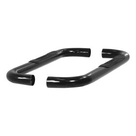 1997-2003 Ford F-150 Aries 3" Round Semi-Gloss Black Steel Side Bars REGULAR CAB - 203007