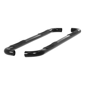 2001-2006 Ford Explorer Sport Trac Aries 3" Round Semi-Gloss Black Steel Side Bars  - 203010