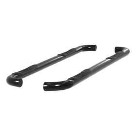2007-2011 Ford Explorer Sport Trac Aries 3" Round Semi-Gloss Black Steel Side Bars  - 203019
