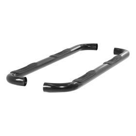 2011-2014 Ford Expedition Aries 3" Round Semi-Gloss Black Steel Side Bars KING RANCH/LIMITED/XL/XLT - 203030