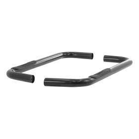 1998-2010 Ford Ranger Aries 3" Round Semi-Gloss Black Steel Side Bars SUPER CAB (2-DOOR) - 203035