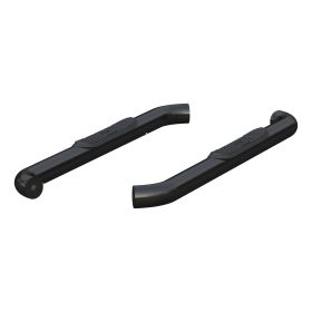 2015-2018 Ford F-150 Aries 3" Round Semi-Gloss Black Steel Side Bars Standard Cab - 203045