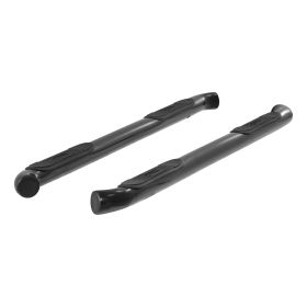 2009-2016 Chevy Traverse Aries 3" Round Semi-Gloss Black Steel Side Bars  - 204031